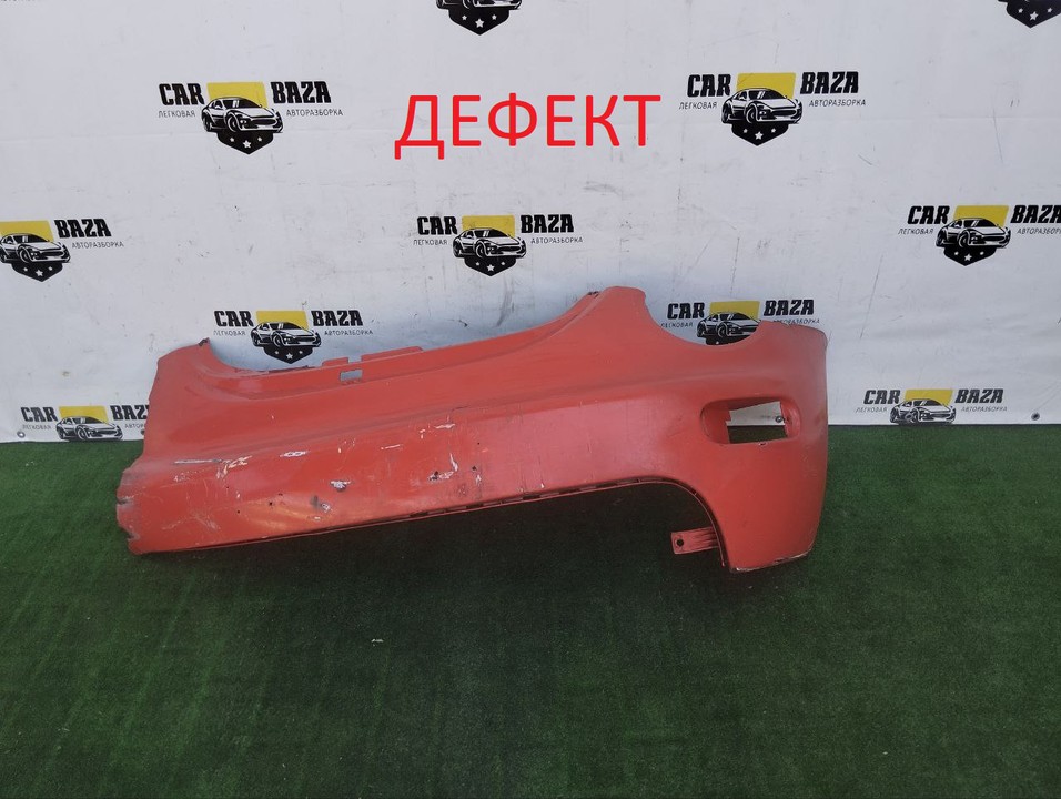  Левая часть переднего бампера  
